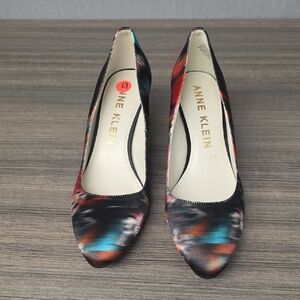 Anne Klein Vibrant Multicolor Heels